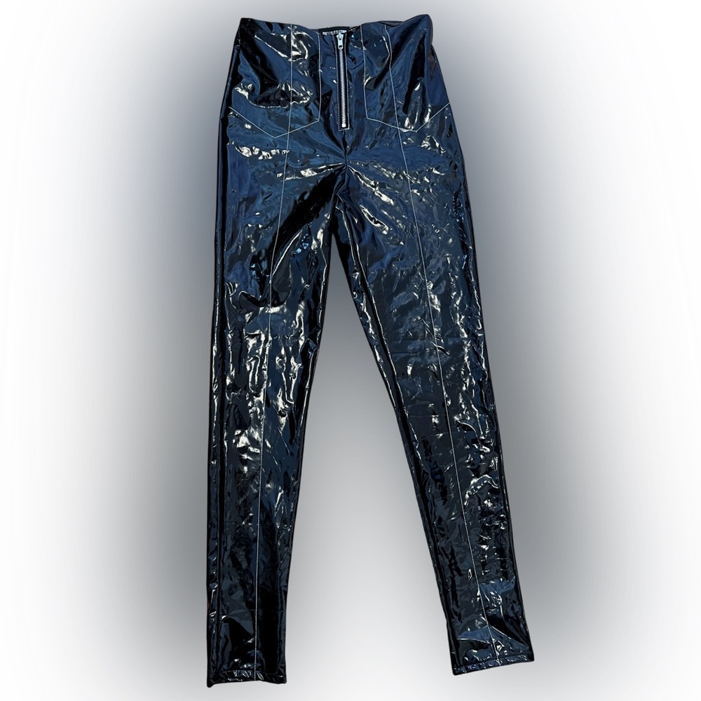 NWT Pretty Little Thing vinyl pants